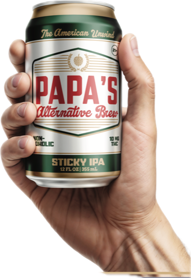 Sticky IPA THC Beer - Papa’s Brew