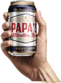 Lucky Lager — Delta‑9 Non‑Alcoholic Beer