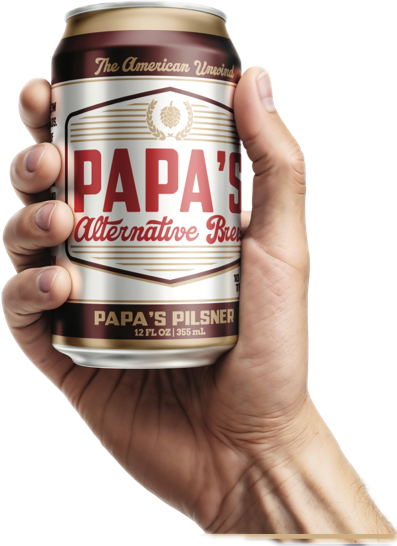 Papa’s Pilsner THC Beer - Papa’s Brew
